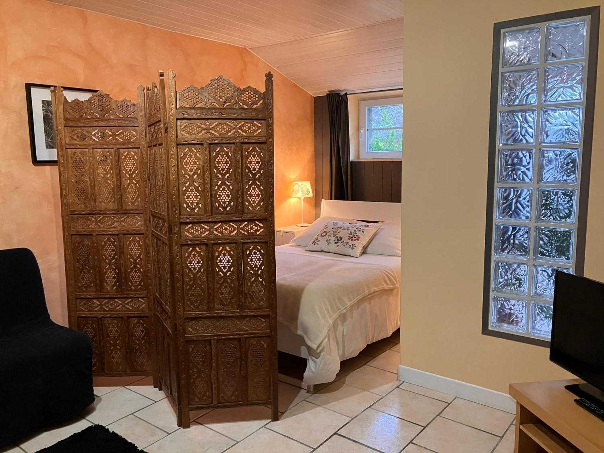 Bed and Breakfast L'Araucaria Ploërdut Zimmer foto